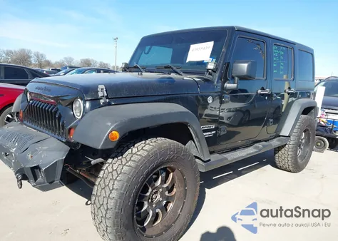 2012 Jeep Wrangler Unlimited Sport z USA, uszkodzony, nr VIN 1C4HJWDG4CL197641